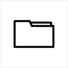 Folder Icon for your web site design, app, logo, UI. Vector illustration