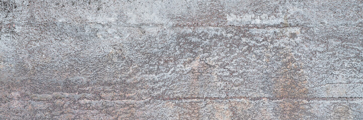 texture of old gray grunge concrete wall for background, wide web banner