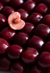 ripe cherries