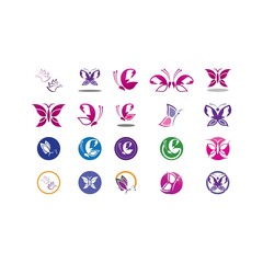 Beauty Butterfly icon design