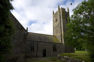 Fototapeta premium Saint Newlyn East Cornwall England UK buildings and landmarks