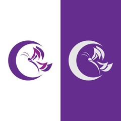 Beauty Butterfly icon design