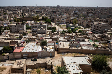VIEW OF THE SYRIAN CITY OF QAMISHLI