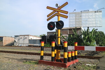 The railway door signal bar - Powered by Adobe