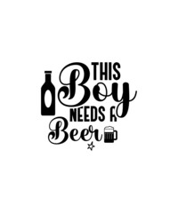 Naklejka premium Beer SVG Bundle, beer drinking svg pack cut files, 15 beer quote, alcohol bundle cut files, cricut, silhouette, commercial use, Beer svgs