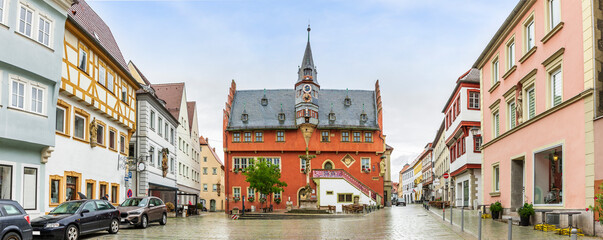 Rathaus in Ochsenfurt in Bayern