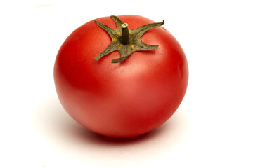 Tomato isolated on white background. With clipping path.