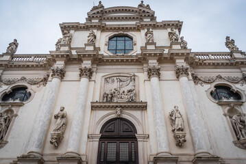 View of the Church of St. Mary of Mount Berico in Vicenza, Veneto, Italy, Europe, World Heritage Site