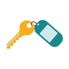 Key icon. Family travel. Vector illustration.