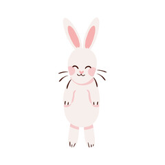 Obraz na płótnie Canvas cute bunny icon