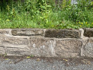 Small stone wall