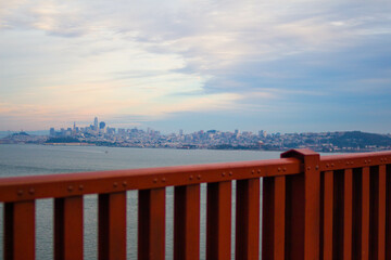 Naklejka premium Bridge over the ocean