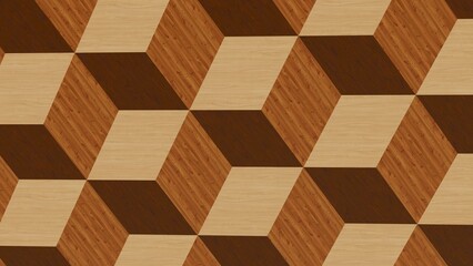 	
Texture background geometric pattern wood decor 3d render