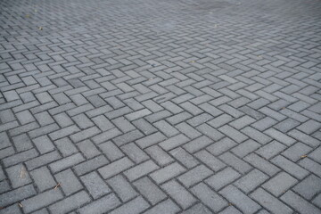 paving pattern background on the street
