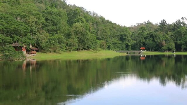 Khao Ruak Reservoir at Namtok Samlan National Park in Saraburi