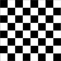 Fototapeta premium The graphic black and white checkered background
