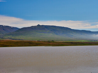 Obraz premium Costa de Islandia del Norte