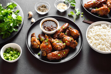 Honey-soy chicken wings