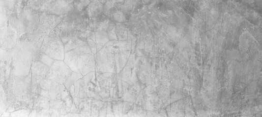 Naklejka premium Old wall texture cement dirty gray with black background abstract grey and silver color design are light with white background.