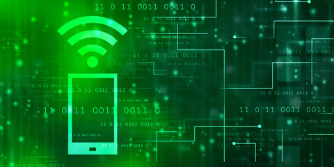 2d rendering Transmitter mobile WiFi
