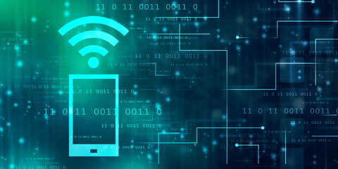 2d rendering Transmitter mobile WiFi
