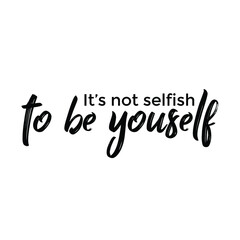 Fototapeta na wymiar Be yourself motivational quote, best for shirts, poster, gift, home decoration art or printing. Positive thought for success and self love