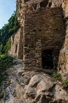 Hospital for sufferers of the plague in 1630 at the horrid of Foresto (TO) - Piedmont - Italy
