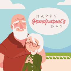 happy grandparents day card