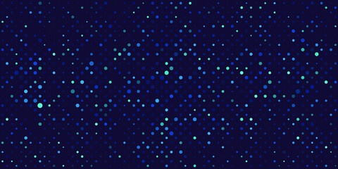 Fototapeta premium Colorful Hand drawn abstract multicolored background Polka dot pattern Dotwork