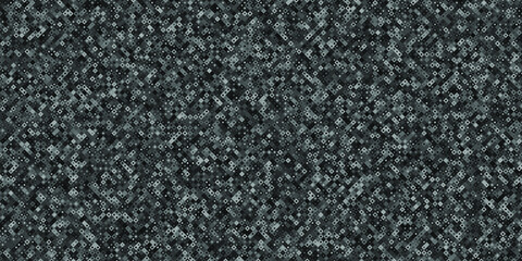 Monochrome dark geometric grid background Modern black abstract noise texture