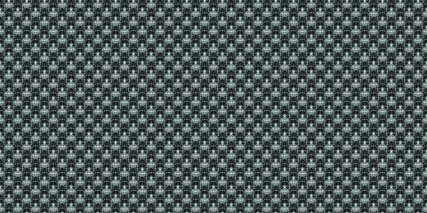 Dark black pixel mosaic abstract seamless geometric grid background texture
