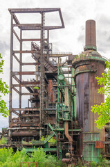 Fototapeta na wymiar Old metallurgical plant Phoenix West in Dortmund, Germany