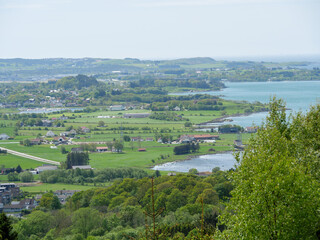 Naklejka premium Landschaft bie Stavanger in Norwegen