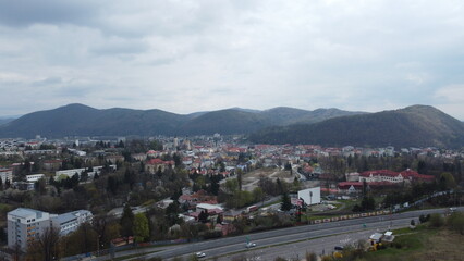 Obraz premium view of the city of the city
