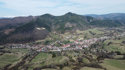 view from the top of the mountain