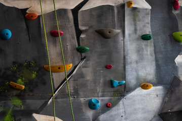 Children's rock climbing wall