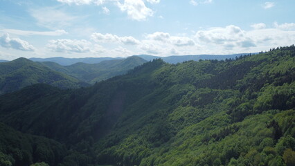 Naklejka premium mountains in the mountains