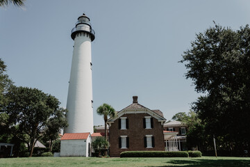 lighthouse on the coast