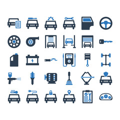 Car Service Icon - Car Maintenance Icon
