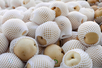Vegetables on a street market, at Chinatown, Manhattan, New York, USA