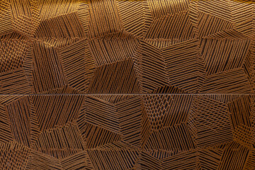 Textured pattern. For indoor use in architectural projects. Construction finishing and decoration.
