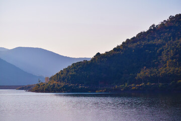 lake in the mountains