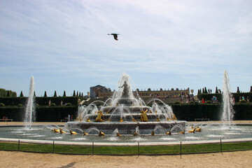 fountain in town
