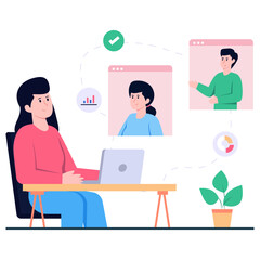 An illustration design of selected candidate