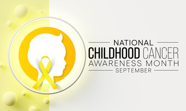 Childhood Cancer awareness month (CCAM) is observed every year in September to recognize the children and families affected by cancers. 3D Rendering