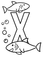 abc alphabet illustration with animals 