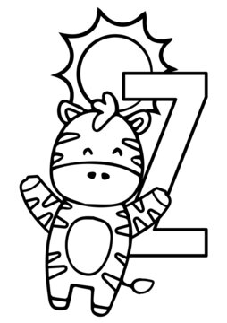 abc alphabet illustration with animals 