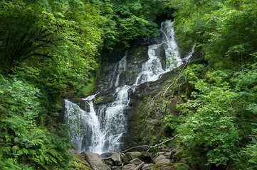 Torc Waterfall   in Killarney National Park