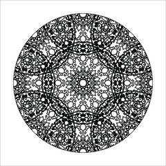 decorative concept abstract mandala illustration.