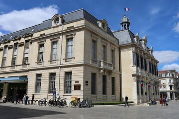 La mairie, vue de l'extérieur, ville de Troyes, département de l'Aube, france